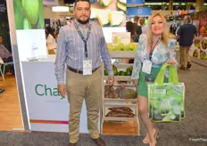 The Chayote Consortium of Costa Rica export this vegetable to the US, Canada and the EU says David Morales and Nancy Quiros.
